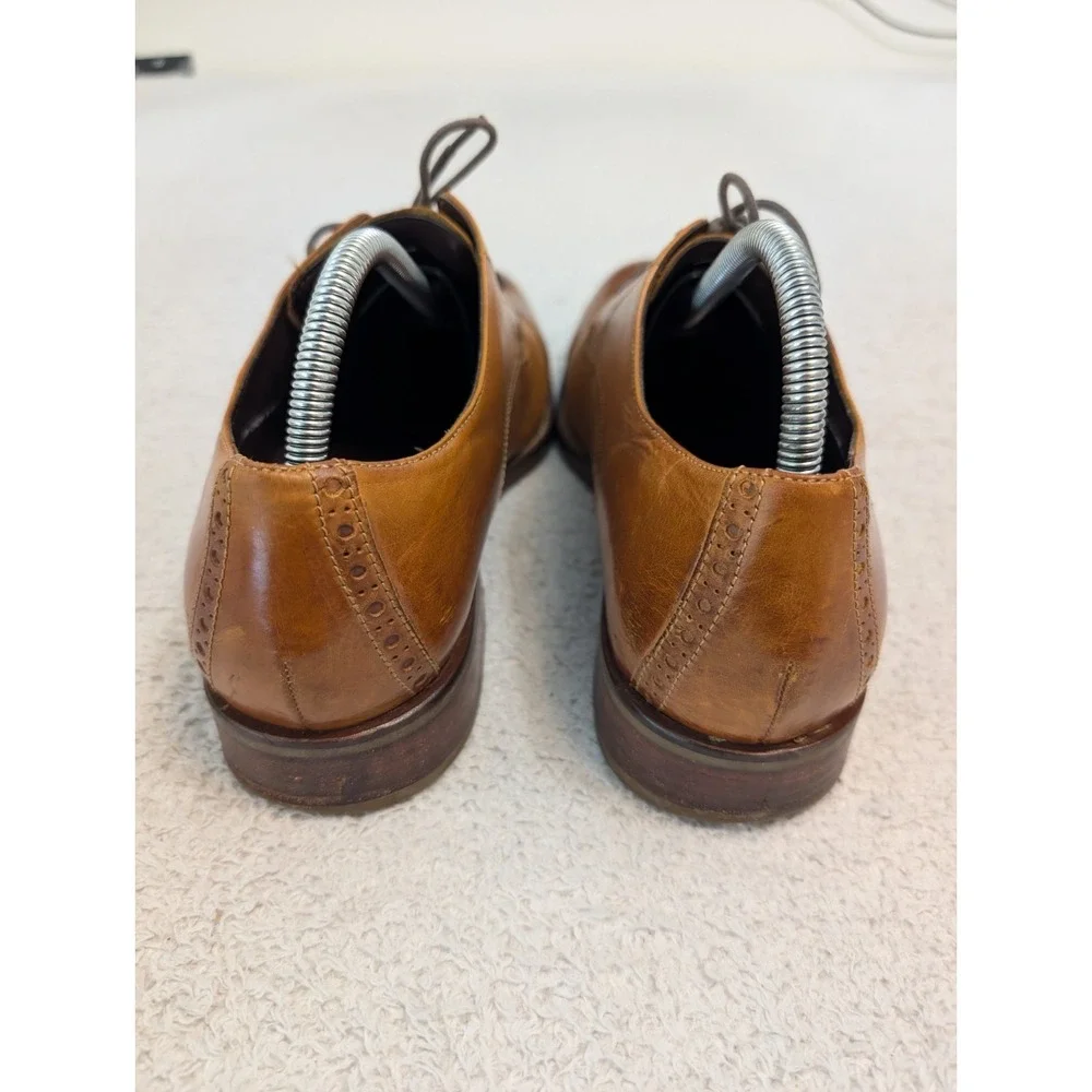 Cole Haan Grand.OS Men's‎ Dress Shoes size 10.5 C14230 Brown CLEAN! EUC!
